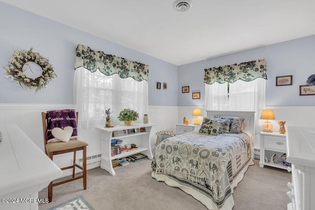 8 Wisconsin Ln, Whiting, NJ 08759 - bedroom with wainscoting and carpet