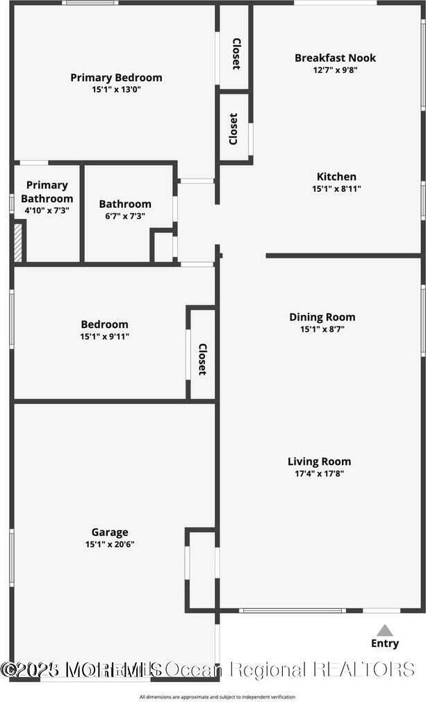 169 Pulaski Blvd, Toms River, NJ 08757 - view of property floor plan