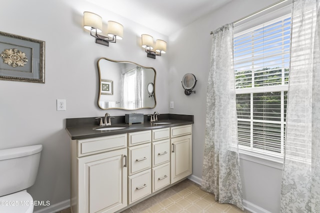 126 Waypoint Dr, Eatontown, NJ 07724 - full bath with double vanity and toilet