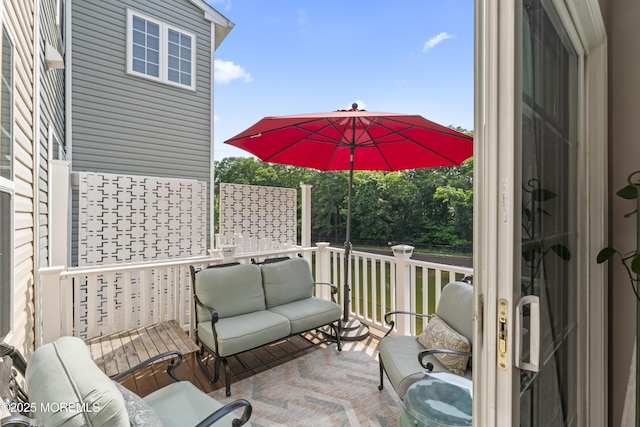 126 Waypoint Dr, Eatontown, NJ 07724 - view of wooden terrace