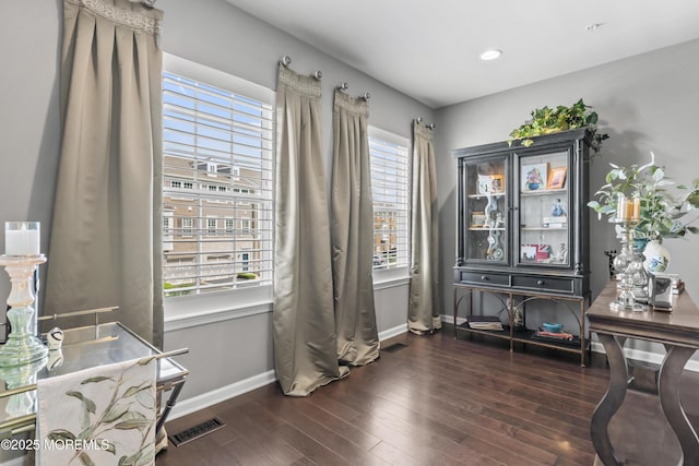 126 Waypoint Dr, Eatontown, NJ 07724 - office with dark wood finished floors and recessed lighting