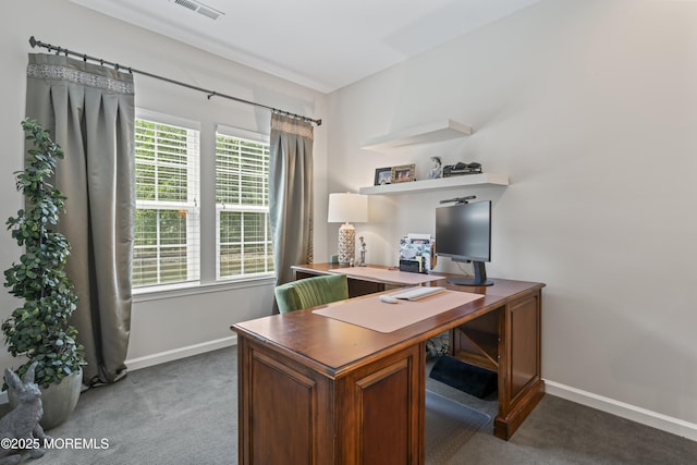 126 Waypoint Dr, Eatontown, NJ 07724 - home office featuring light colored carpet and healthy amount of natural light