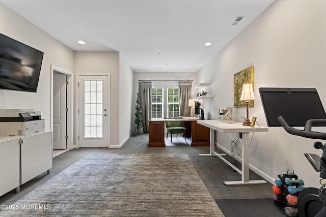 126 Waypoint Dr, Eatontown, NJ 07724 - office featuring recessed lighting and dark colored carpet
