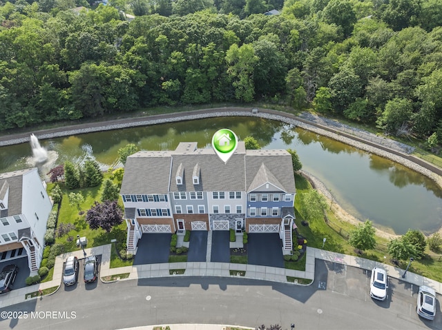 126 Waypoint Dr, Eatontown, NJ 07724 - aerial view of a large body of water