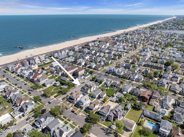 1103 A St, Belmar, NJ 07719 - view of property location featuring expansive beach