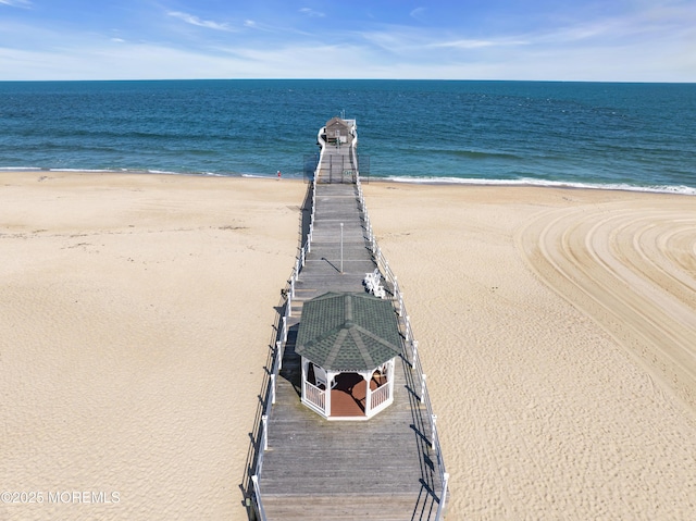 1103 A St, Belmar, NJ 07719 - water view featuring local beach