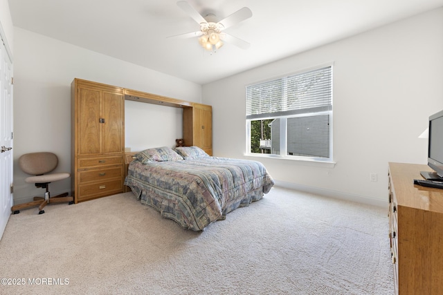 11 Starboard Ct, Little Egg Harbor, NJ 08087 - bedroom featuring light carpet and a ceiling fan