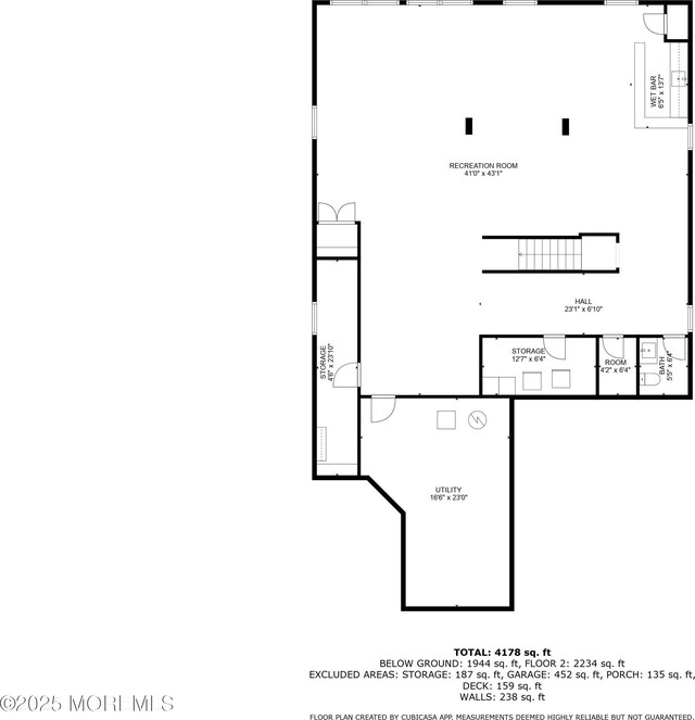 11 Starboard Ct, Little Egg Harbor, NJ 08087 - view of floor plan / room layout