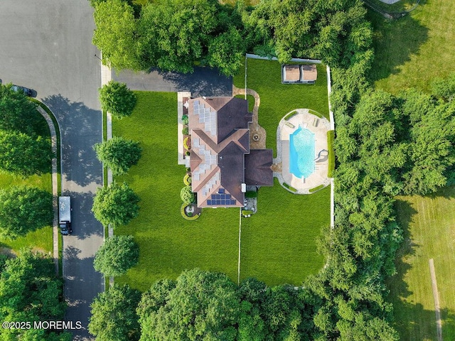 2 Michaels Ct, Jackson, NJ 08527 - bird's eye view of a pool