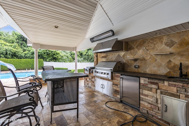 2 Michaels Ct, Jackson, NJ 08527 - view of patio / terrace featuring area for grilling and a sink