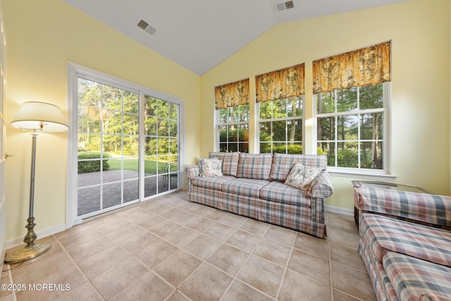 105 Golf View Dr, Little Egg Harbor, NJ 08087 - sunroom / solarium with vaulted ceiling and plenty of natural light
