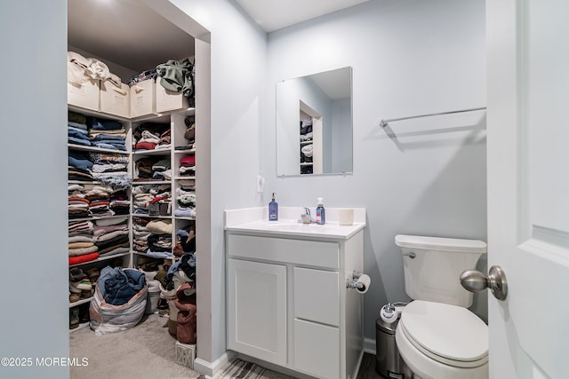404 Cyprus Ct, Forked River, NJ 08731 - bathroom featuring vanity and toilet