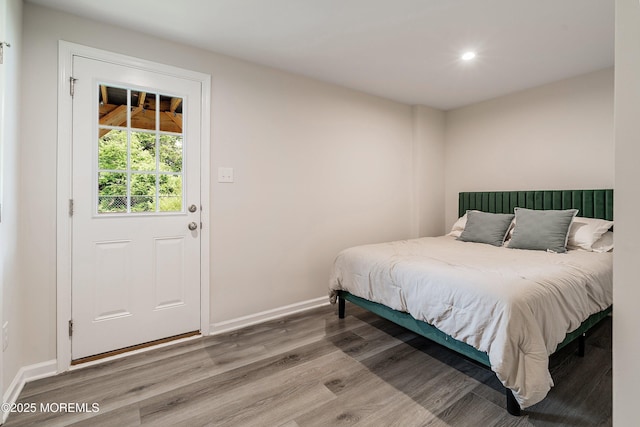 404 Cyprus Ct, Forked River, NJ 08731 - bedroom featuring wood finished floors and recessed lighting