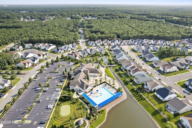 6 Cameron Ct, Forked River, NJ 08731 - aerial view of property's location with a forest and nearby suburban area