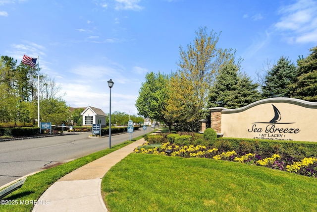 6 Cameron Ct, Forked River, NJ 08731 - community / neighborhood sign with a yard