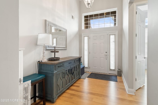 6 Cameron Ct, Forked River, NJ 08731 - entryway with light wood finished floors and a high ceiling