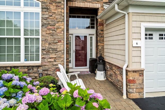 6 Cameron Ct, Forked River, NJ 08731 - property entrance with stone siding