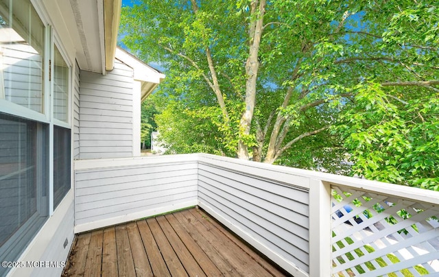 54 Chinkaberry Ct, Howell, NJ 07731 - view of wooden terrace