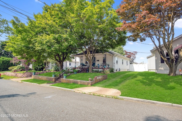 18 Slocum St, West Long Branch, NJ 07764 - view of front of property featuring a porch