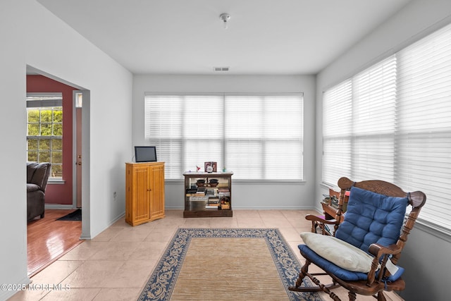 160 Kyle Ct Unit 160, Monroe, NJ 08831 - sitting room with light tile patterned flooring and baseboards