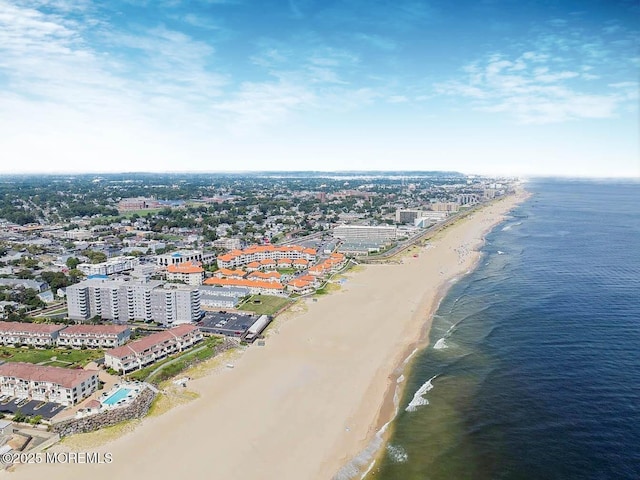 675 Ocean Ave Unit 5J, Long Branch, NJ 07740 - drone / aerial view of unending shoreline