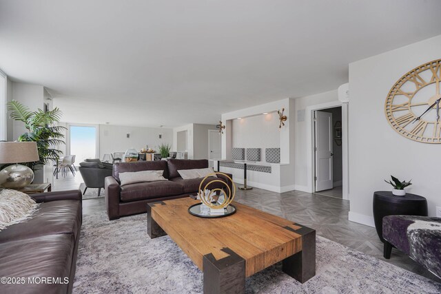 675 Ocean Ave Unit 5J, Long Branch, NJ 07740 - living area featuring baseboards