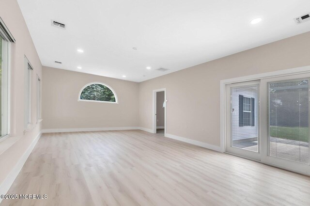 31 Orleans Dr, Manchester, NJ 08759 - spare room featuring light wood-style floors and recessed lighting