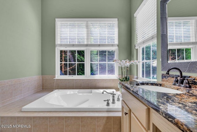 19 Carleton Dr, Freehold, NJ 07728 - bathroom featuring vanity and a bath