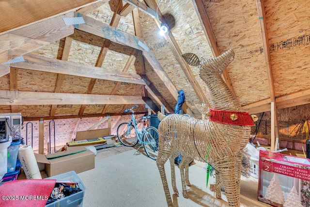 19 Carleton Dr, Freehold, NJ 07728 - view of unfinished attic
