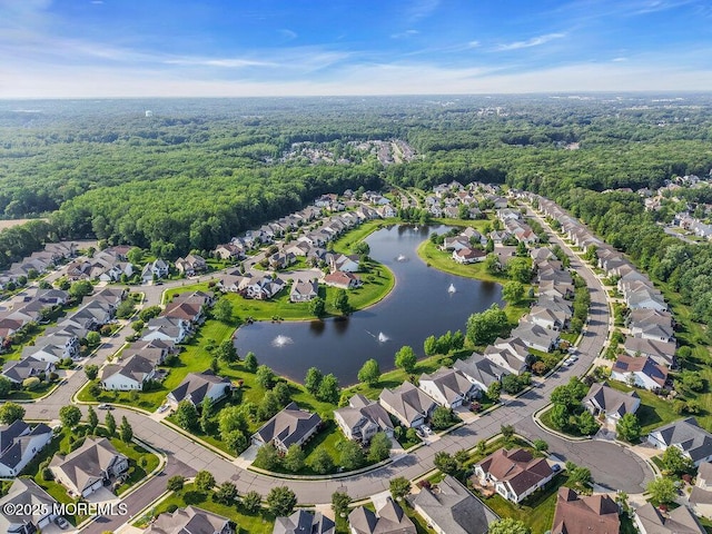 19 Carleton Dr, Freehold, NJ 07728 - aerial view of property's location featuring a forest and nearby suburban area