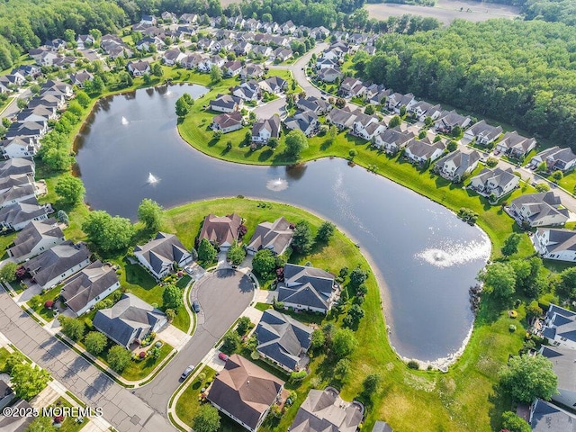 19 Carleton Dr, Freehold, NJ 07728 - aerial view of residential area with a nearby body of water