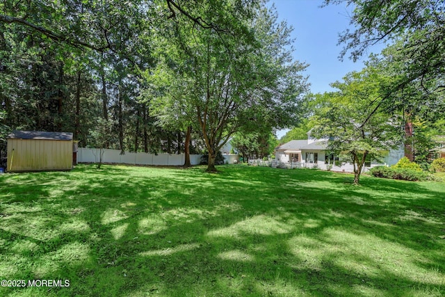 7 Owens Rd, Marlboro, NJ 07746 - view of yard featuring a shed