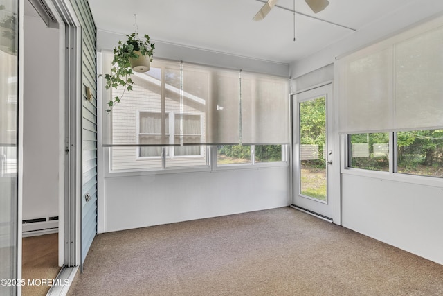 11 Garland Dr, Brick, NJ 08724 - unfurnished sunroom with a baseboard radiator