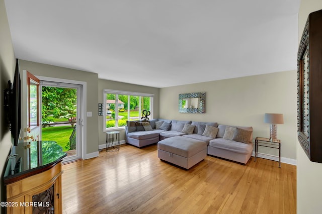 4607 Broad St, Wall, NJ 07753 - living room featuring light wood finished floors