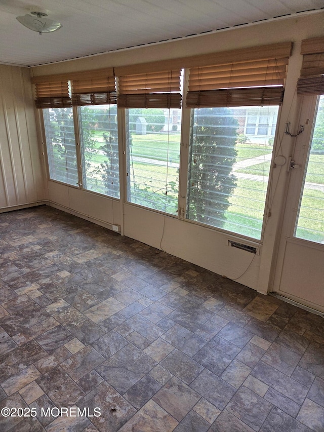 1263 Hamilton Ct Unit B, Lakewood, NJ 08701 - unfurnished sunroom featuring stone finish flooring