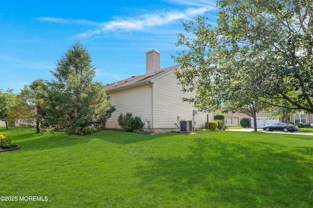 52 Country Walk Blvd, Whiting, NJ 08759 - view of property exterior featuring a lawn and a chimney