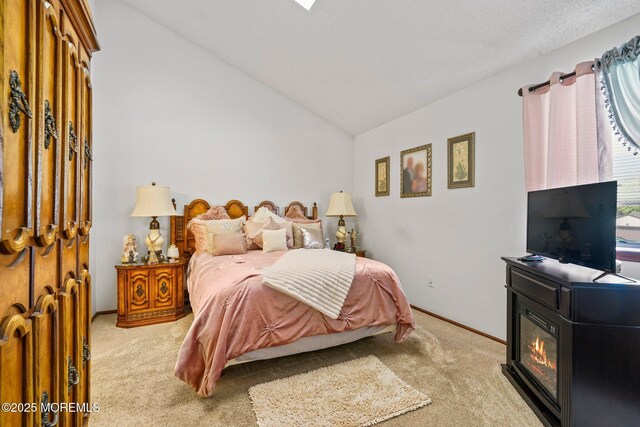 236 Community Cir, Old Bridge, NJ 08857 - bedroom with light colored carpet and vaulted ceiling