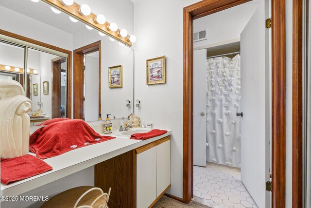 236 Community Cir, Old Bridge, NJ 08857 - full bathroom featuring vanity and tile patterned flooring