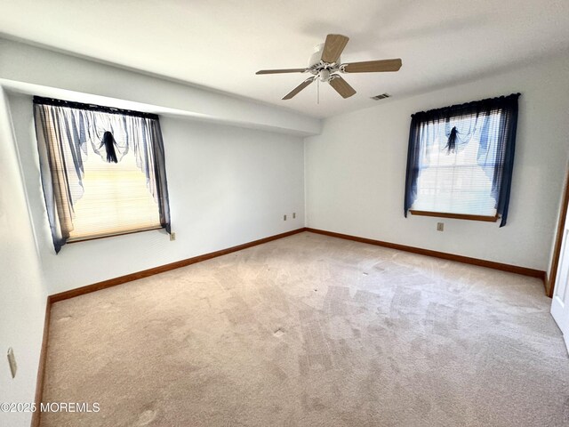 219 Newark Rd S, Barnegat, NJ 08005 - spare room with carpet and ceiling fan
