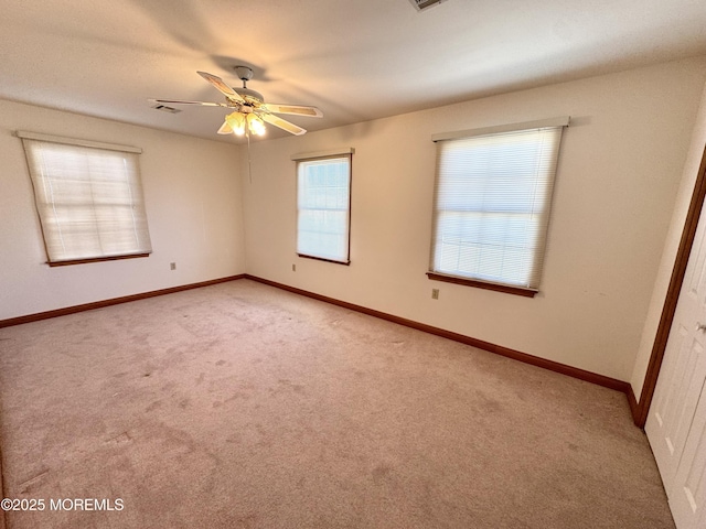 219 Newark Rd S, Barnegat, NJ 08005 - spare room featuring light carpet and ceiling fan