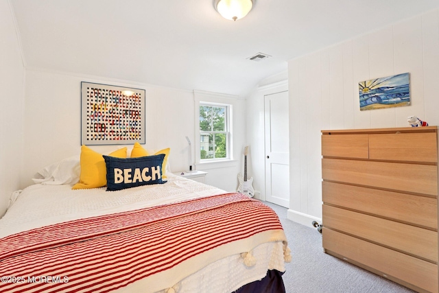13031/2 Langford St, Asbury Park, NJ 07712 - bedroom featuring carpet and lofted ceiling
