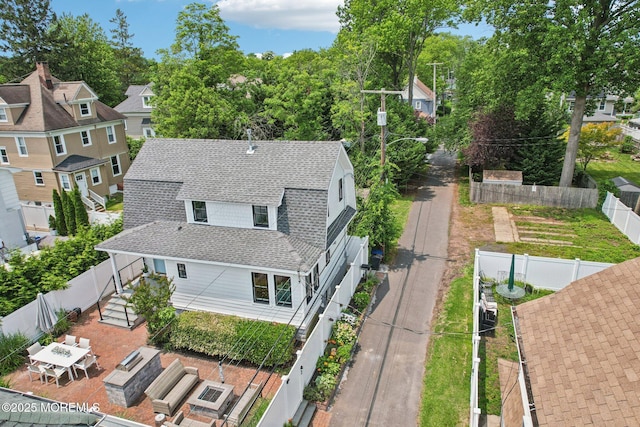 13031/2 Langford St, Asbury Park, NJ 07712 - aerial perspective of suburban area