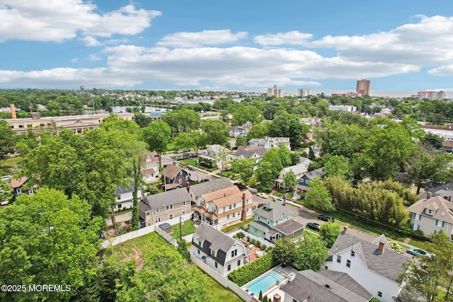 13031/2 Langford St, Asbury Park, NJ 07712 - aerial view of residential area with a tree filled landscape