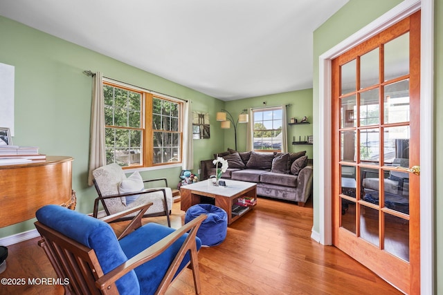 104 Starlight Rd, Howell, NJ 07731 - living area with wood finished floors