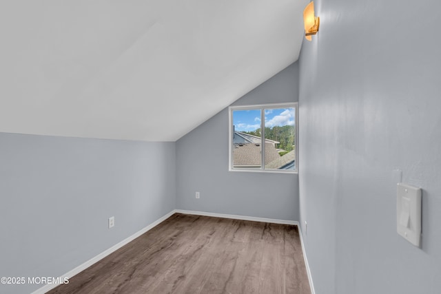 23 Arlene Ct Unit 4103, Brick, NJ 08723 - additional living space with vaulted ceiling and wood finished floors