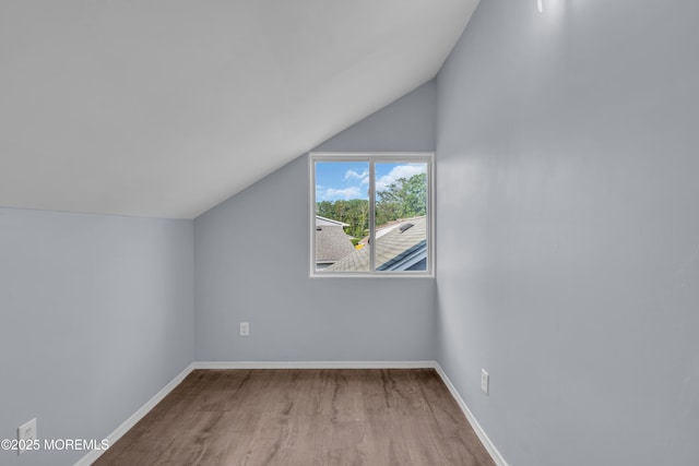 23 Arlene Ct Unit 4103, Brick, NJ 08723 - additional living space with vaulted ceiling and wood finished floors