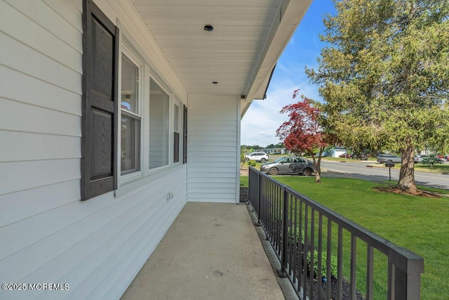 9 Westbrook Dr, Toms River, NJ 08757 - covered porch featuring a lawn