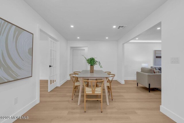 9 Westbrook Dr, Toms River, NJ 08757 - dining room featuring light wood-style flooring and recessed lighting