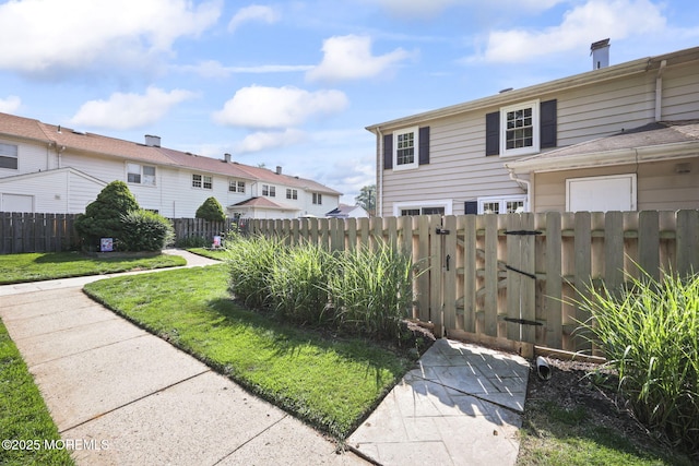 74 Kingsley Way, Freehold, NJ 07728 - view of yard with a gate