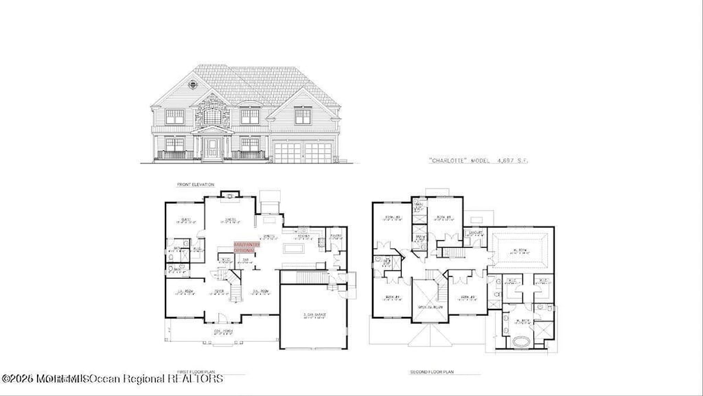 821 Naryshkin Way, Toms River, NJ 08753 - view of property floor plan